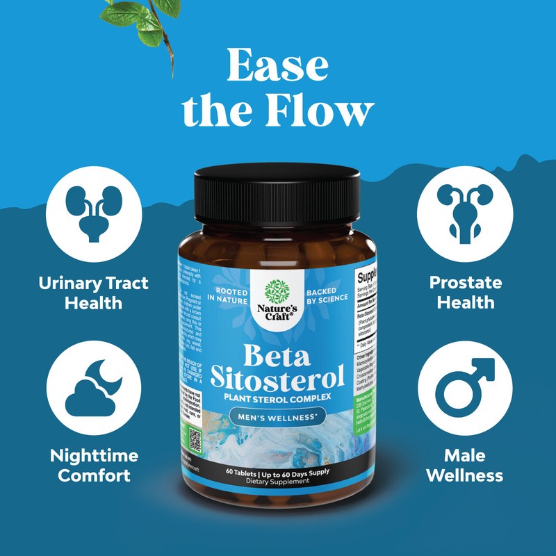 Plant Sterols Complex with Beta Sitosterol - 500mg Beta-Sitosterol Sterols gallery