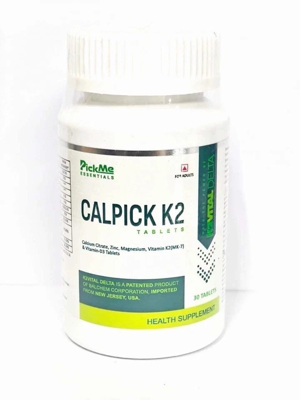 Calcium D3 K2 MK7 Magnesium Zinc Tablets – Strong Bones & Joint Support 30... gallery