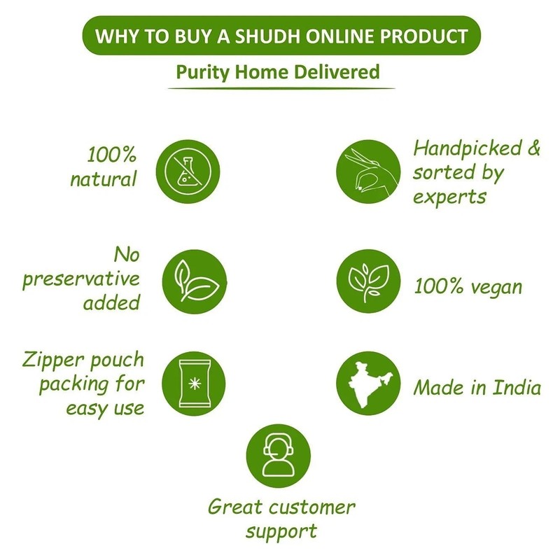 Shudh Online Baheda Seeds Helpful in Maintaining Healthy And Strong Hair 100g gallery