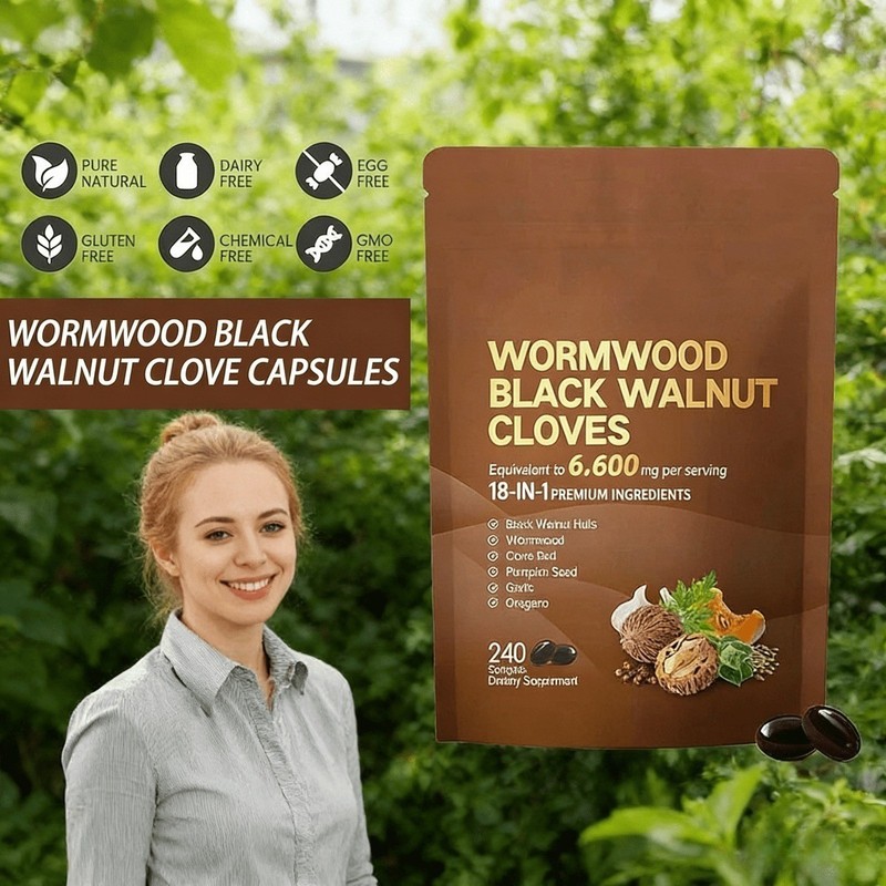 VivoNu Wormwood Black Walnut Cloves Capsules,Natural Cleanse&Metabolism Support gallery