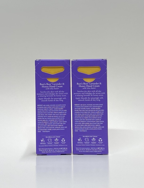 Burt's Bees Hand Cream Shea Butter Lavender Honey Natural 1 Oz Each ( Pack of 2) gallery