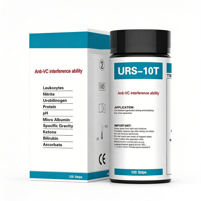 100Strips URS-10T/14T Reagent Urinalysis 10/14 Parameters Urine Test Strips NEW