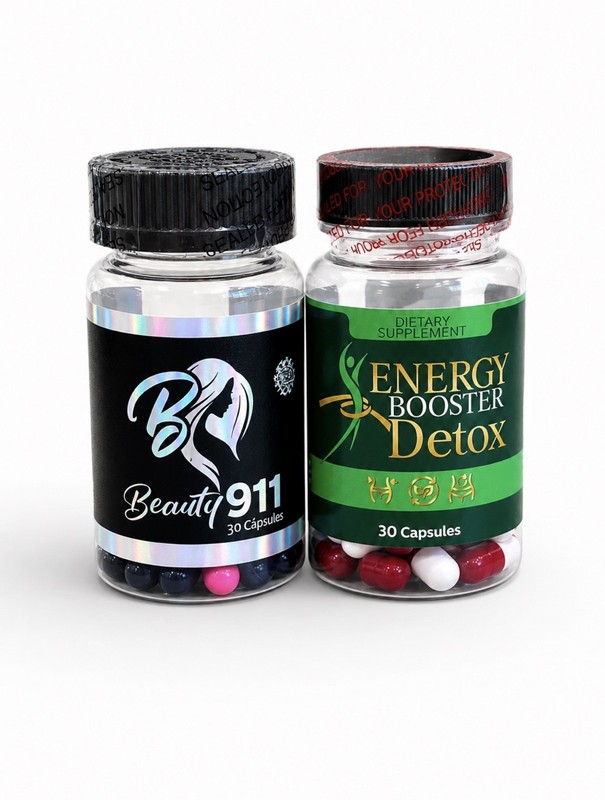 Beauty 911 tummy tuck and Energy Booster Detox combo fitpack free shipping