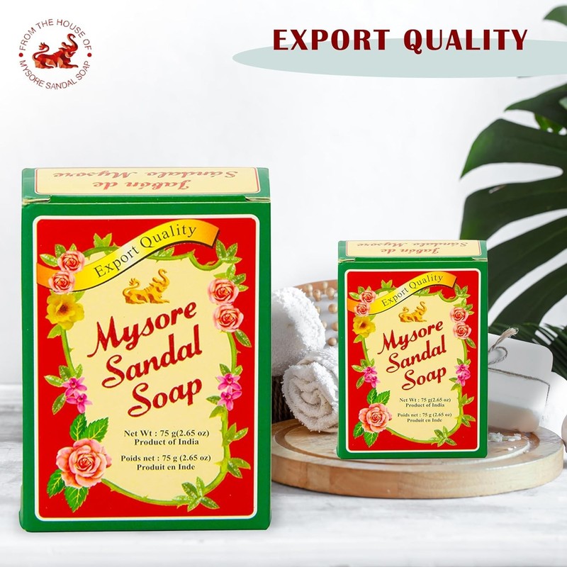 Mysore Sandal Soap 75 g Pack of 3 gallery