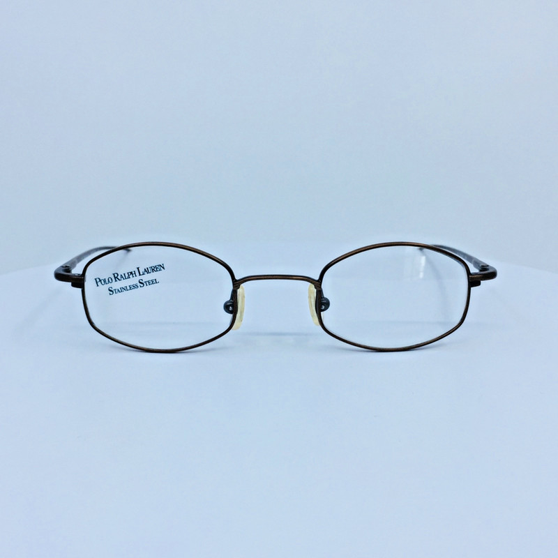 New Polo Ralph Lauren Polo 357 Eyeglasses C. WW9 Matte Brown 39-21-135mm Italy