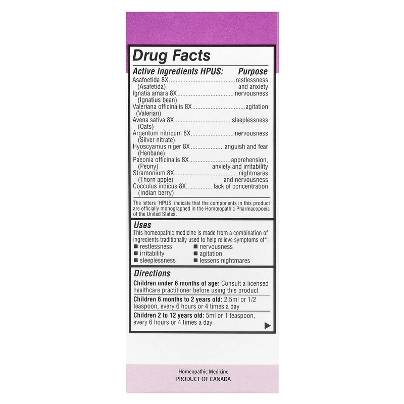 Kids Relief®, Syrup with Calming Effect, 0-12 Years, Grape, 3.4 fl oz (100 ml) gallery
