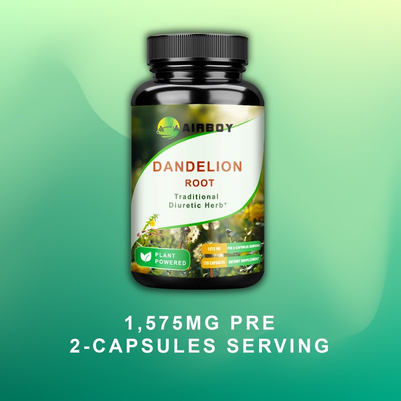 Dandelion Root 1575mg - Liver Kidney Health,Cleansing & Detox, Digestive Support gallery
