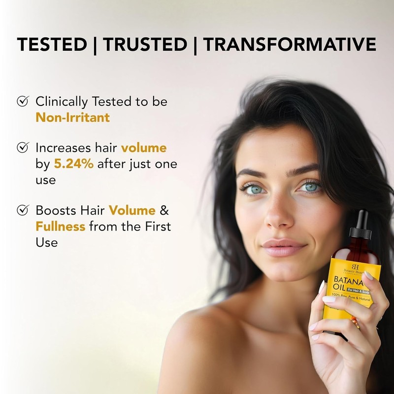 Batana Oil for Hair Growth & Hair Treatment Oils 4 Fl Oz | Dr Sebi Inspired, ... gallery