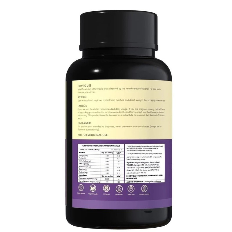 Chelated Magnesium Glycinate (2445mg) Supports Sleep, Relaxation,Muscle Recovery gallery