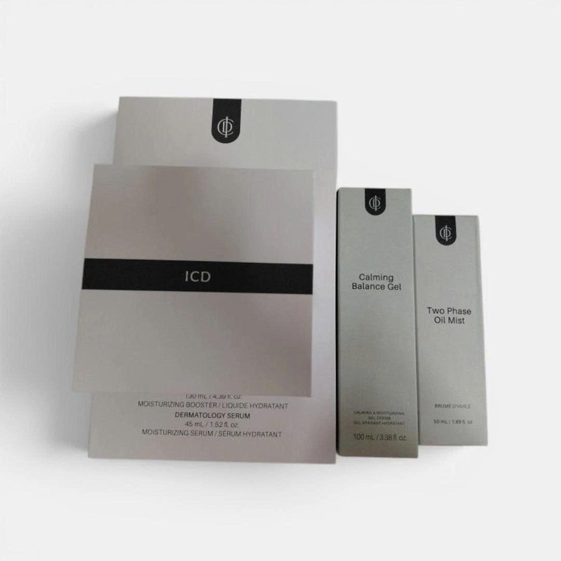 SET 5PCS: Incellderm Dermatology Booster,Serum,Cream,OilMist,Balance Gel - 2028 gallery
