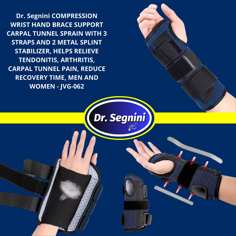 Dr. Segnini WRIST HAND BRACE SPLINT SUPPORT CARPAL TUNNEL SPRAIN ARTHRITIS PAIN✅ gallery