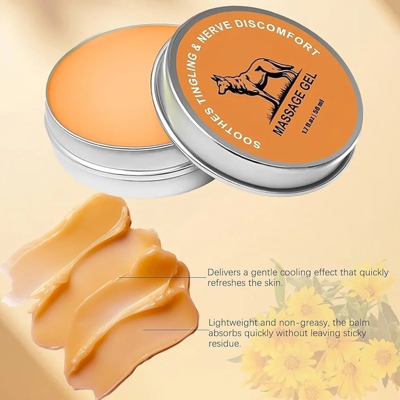 Therawolf Neuro Balm, Nerve Relief Balm for Neuropathy, Natural Joint Care 50g
