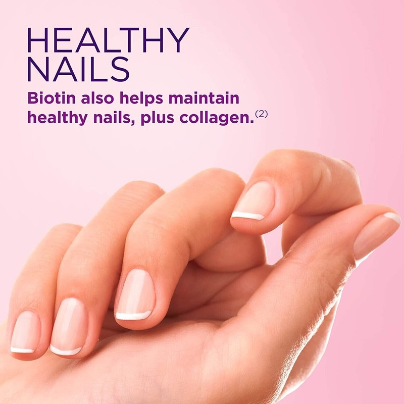 Hair Skin & Nails Collagen 2 x Biotin Argan-Infused 300 Softgels (2x150) Non-GMO gallery