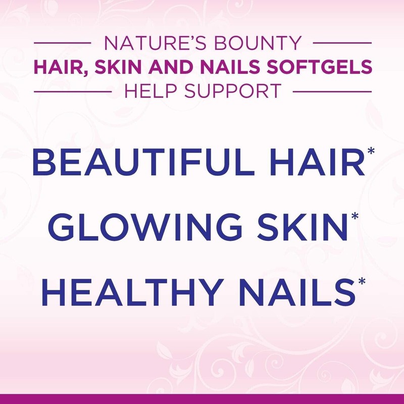 Hair Skin & Nails Collagen 2 x Biotin Argan-Infused 300 Softgels (2x150) Non-GMO gallery