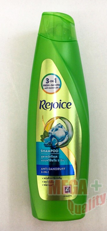 Rejoice Rich Shampoo Fresh Smooth Anti Dandruff 3 In 1 With Menthol 120ml