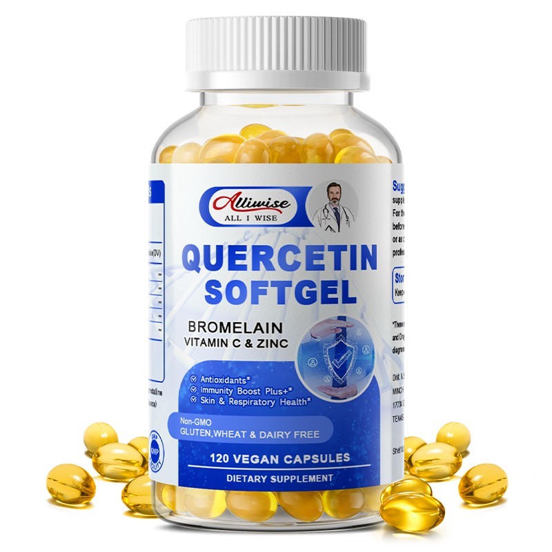Quercetin 1000MG with Bromelain & Zinc – Natural Immune Support Supplement