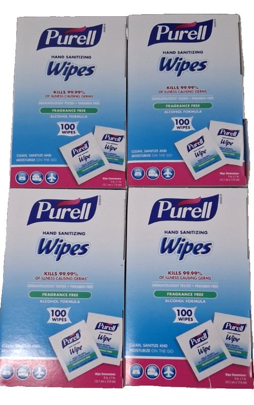 PURELL Individually Wrapped Hand Sanitizing Wipes (400 Count)