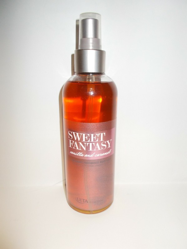Ulta Sweet Fantasy Vanilla & caramel delicate fragrance body mist NEW