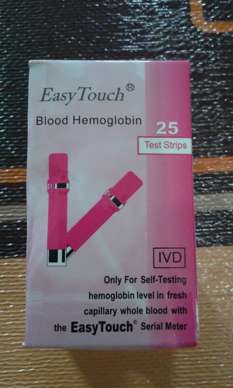 EasyTouch Blood Hemoglobin Test Strips 1 box( 25 Test Strips) gallery