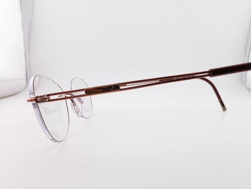 Silhouette Eyeglasses, Frames Only, 5521 70 2540, ..-17-135, Titanium, Austria gallery