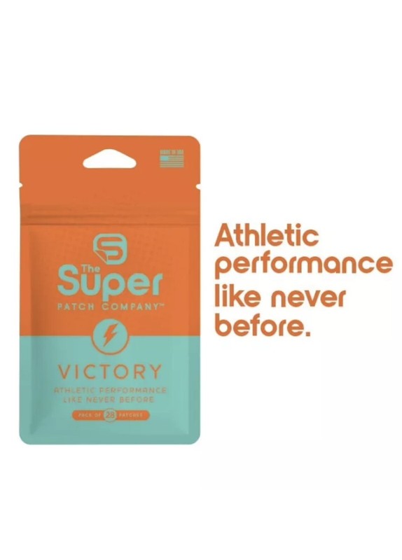 The Super Patch : VICTORY – Pack of 28 Patches-Unleash your inner athlete