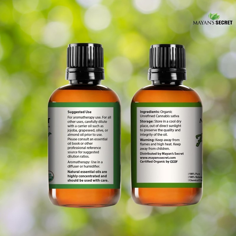Hemp Oil for dogs Organic Hemp Seed Oil for Skin Pain Relief 4oz USDA Certified gallery
