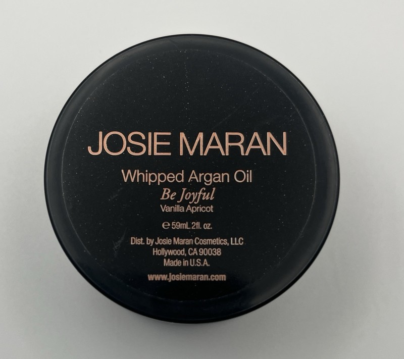 Josie Maran VANILLA APRICOT Whipped Argan Oil 2oz. New Sealed