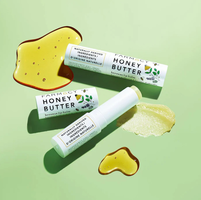 NIB 100% Authentic Farmacy Honey Butter Beeswax Lip Balm, 0.12 oz / 3.4 g gallery