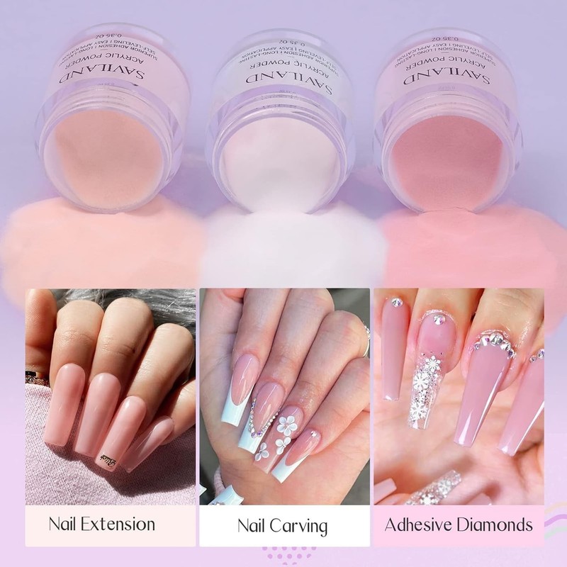 Luxurious Acrylic Nail Starter Set - Non-Toxic, Easy Application & Long Lasting gallery