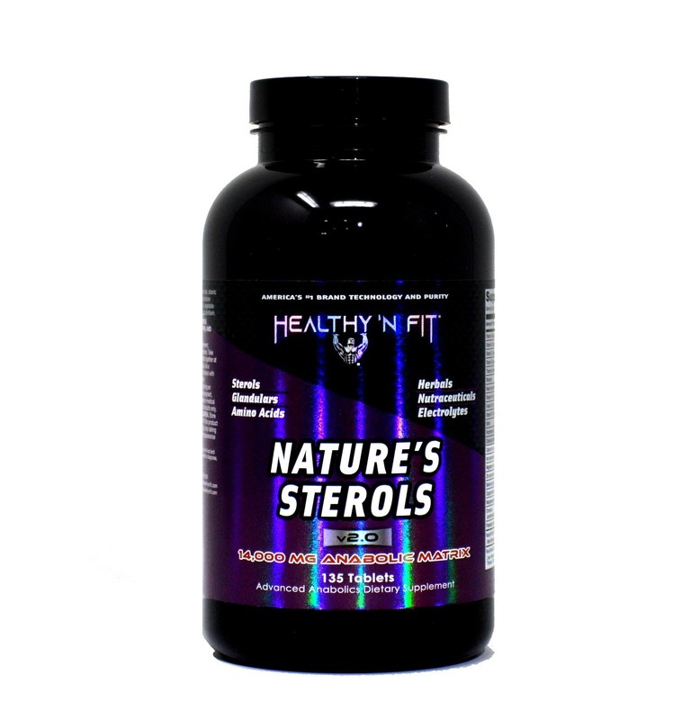 Healthy N Fit – Natures Sterols 135 tab: Glandulars, Sterols, Aminos, Herbs