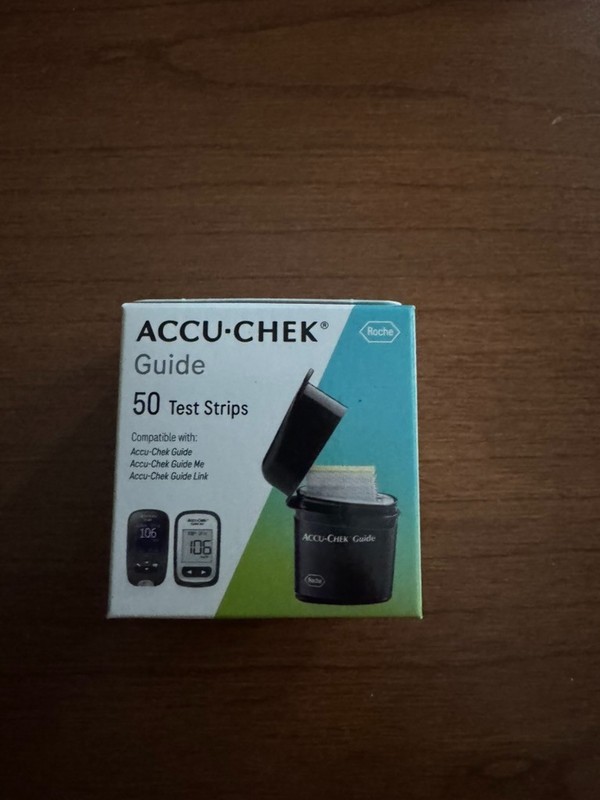 Accu-Chek Guide 50 Count Test Strips Expiration 7/27 **Free Shipping!!