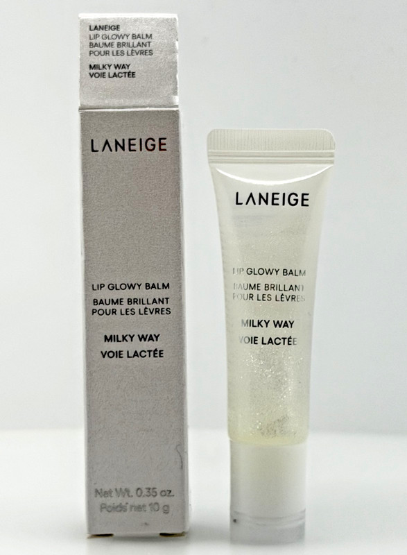 LANEIGE Lip Glowy Balm Milky Way High Shimmer Hydrating Lip Balm 0.35oz/10g New