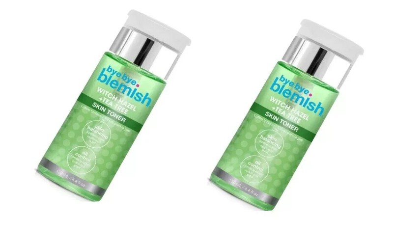 Bye Bye Blemish Witch Hazel + Tea Tree Blemish Toner x 2