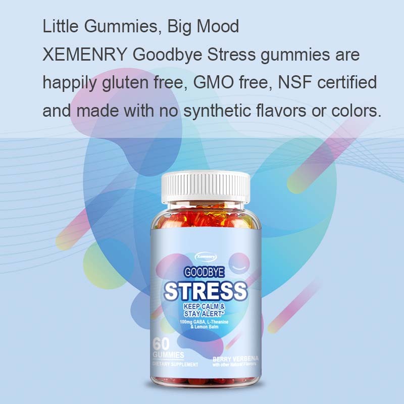 Goodbye Stress - GABA, L-Theanine, Anxiety Relief, Sleep Support, Brain Health gallery