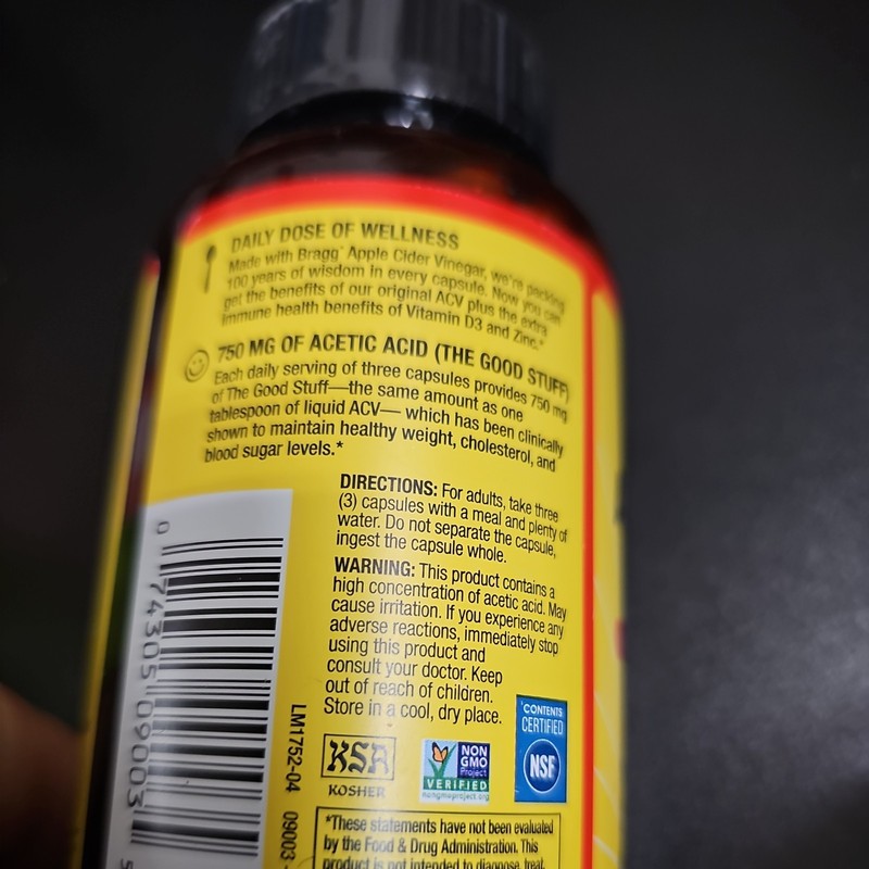Apple Cider Vinegar , 90 Capsules gallery