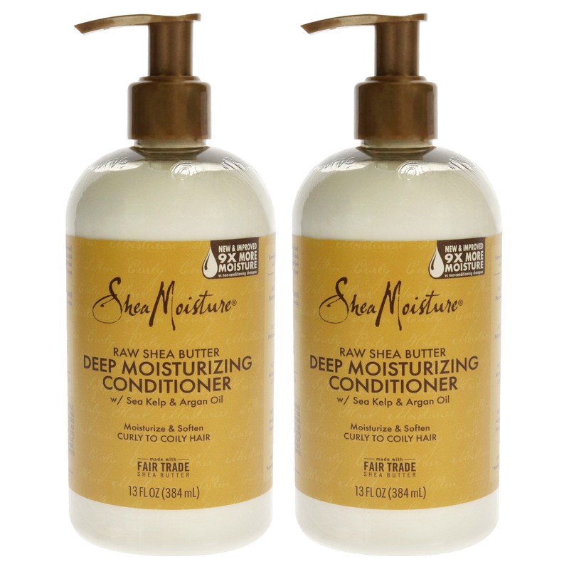Raw Shea Butter Restorative Conditioner – Pack of 2 by Shea Moisture – 13 oz