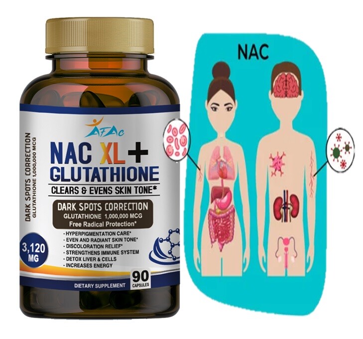 NAC N Acetyl Cysteine | 270 CAPSULES | Non-GMO, Gluten Free 3120 MG liver detox gallery