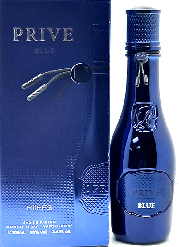 RIIFFS PRIVE BLUE EAU DE PARFUM SPRAY FOR MEN 3.4 Oz / 100 ml BRAND NEW ITEM!!!