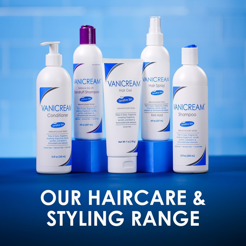 Vanicream Firm Hold Hairspray, Fragrance and 8 Fl Oz (Pack of 1), White gallery