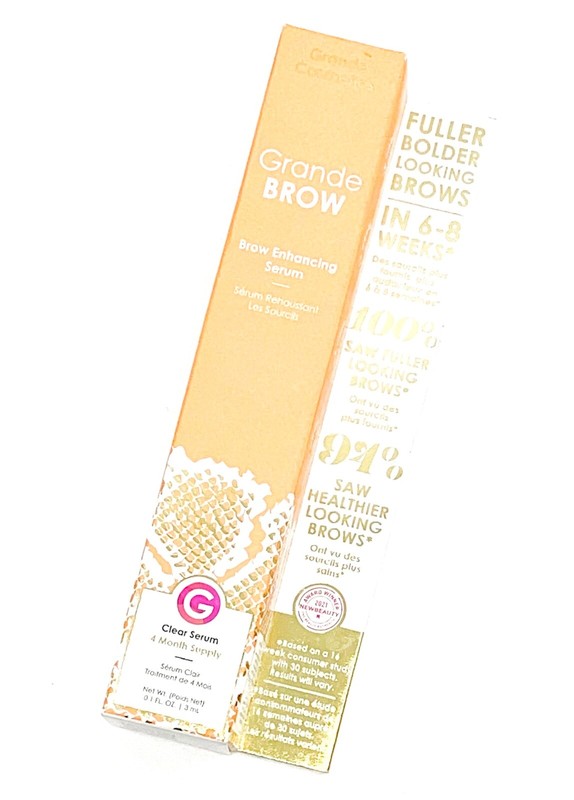 Grande Cosmetics GrandeBROW Brow Enhancing Serum 0.1oz/3mL•4 MONTH• NEW+ SEALED