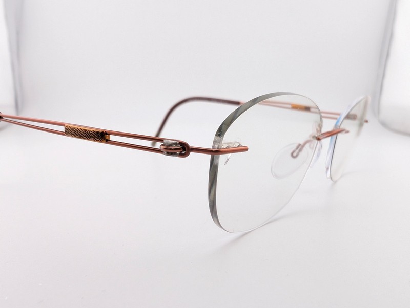 Silhouette Eyeglasses, Frames Only, 5521 70 2540, ..-17-135, Titanium, Austria gallery
