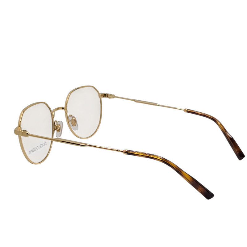 Dolce & Gabbana DG1349 2 Gold Men's Eyeglasses 52mm gallery