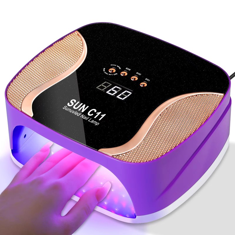 SUN C11 Professional Nail Dryer Lamp 67LEDs Manicure Lamp for Quick Curing All U