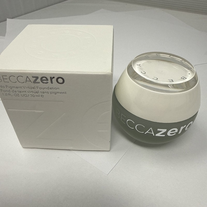 BECCA Cosmetics Zero No Pigment Virtual Foundation – 1oz New In Box! RARE