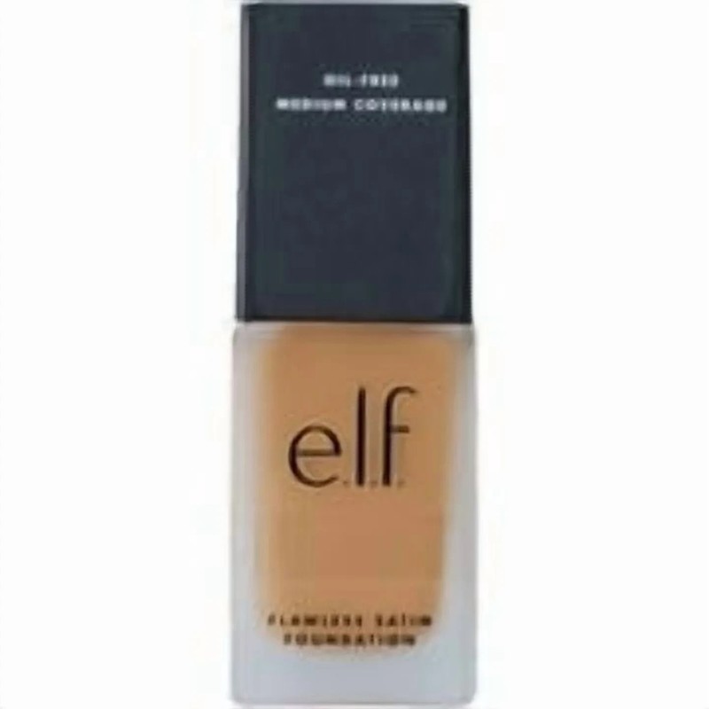 e.l.f. Flawless Satin Foundation, Caramel, 0.68 fl oz