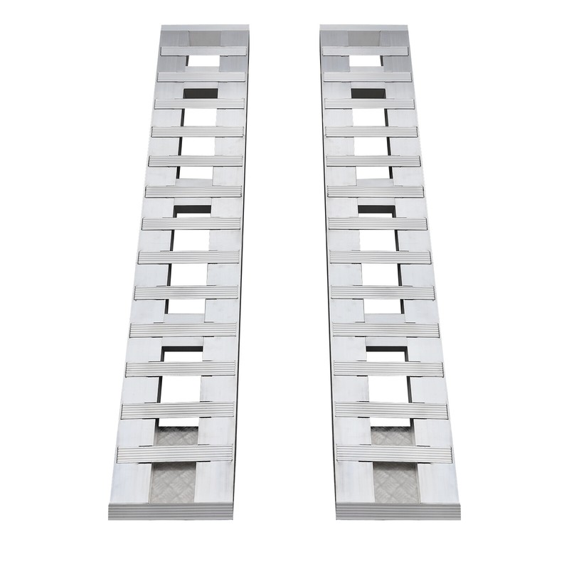2pcs Aluminum Trailer Ramps Loading Ramps Truck Car Auto Trailer Ramps gallery