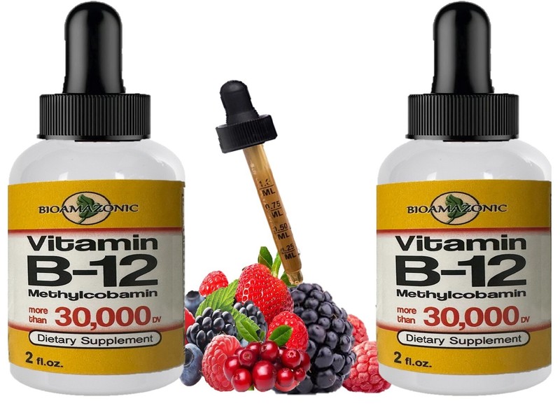 2 Vitamin B complex 30,000 high potency B1,B2,B3,B5,B6,B7,B12,Biotin Folic Acid gallery