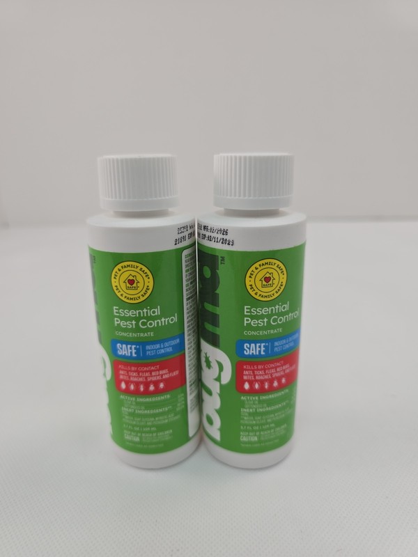 BugMD Pest Control Essential Oil Concentrate 3.7 oz 2-Pack Bug MD New EXP. 2029