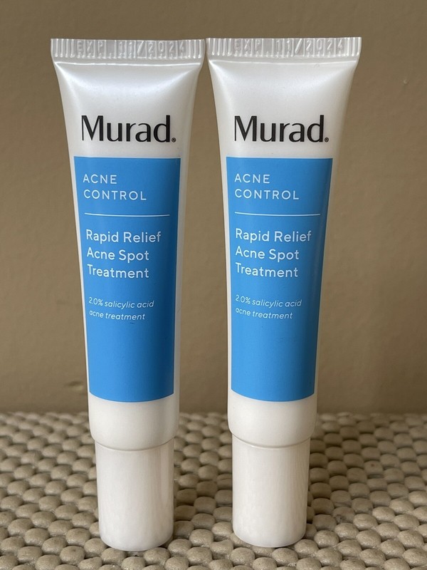 Murad Rapid Relief Acne Spot Treatment 0.5oz 2pcs Exp-08/2026
