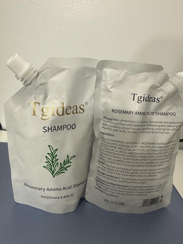 Tgideas Rosemary Amino Acid Shampoo 8.45 fl oz with Water, Sodium Lauryl Sulfate gallery